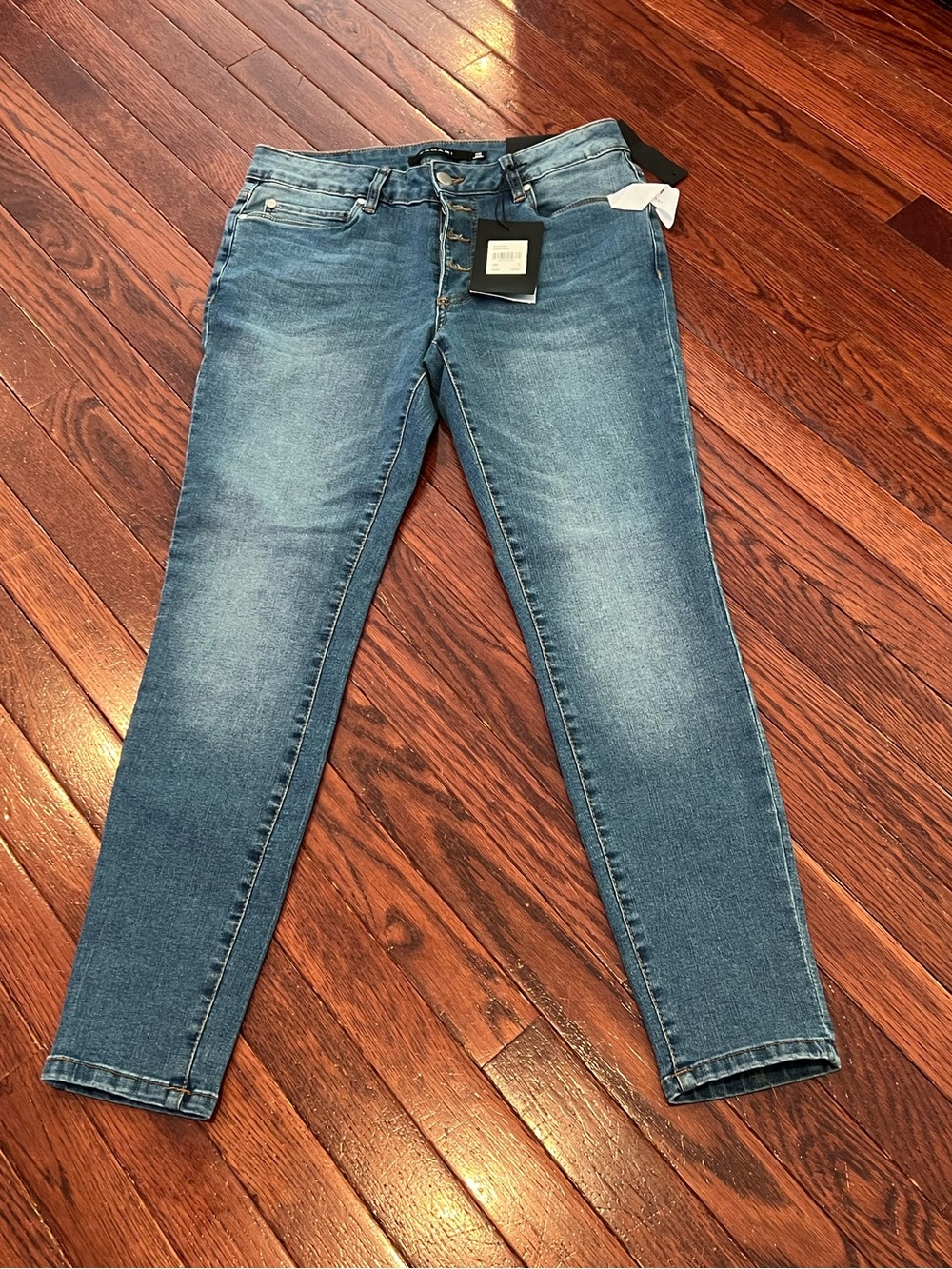 Women's Blue Slim Fit Jeans